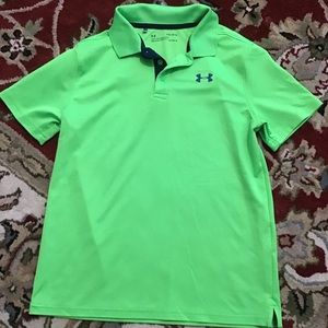 Under armour youth large polo shirt